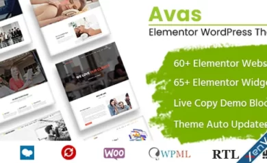 Avas - Elementor WordPress Theme