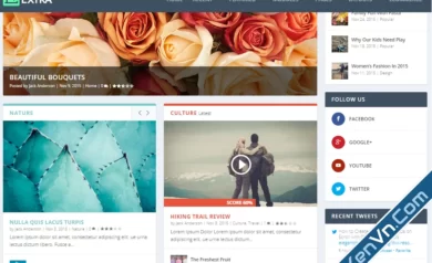 Extra - Wordpress News / Magazine Template