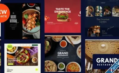 Grand Restaurant - WordPress Theme